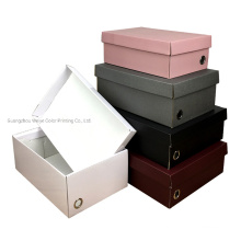 OEM Colorful Paper Corrugated Packaging Shoe Box Customized Size for Apparel Shoe Shipping